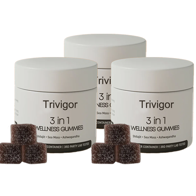 Trivigor 3-in-1 Wellness Gummies