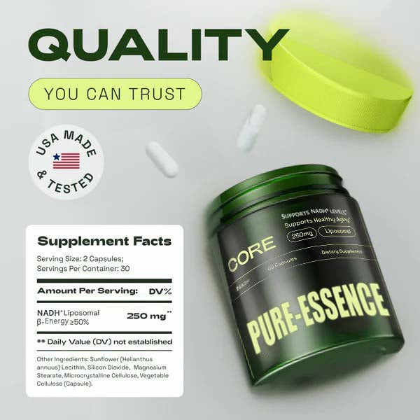 ✅Pure-Essence™ High Purity Energy Supplements