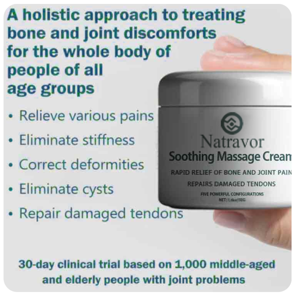 💥Natravor Soothing Massage Cream 👨⚕️