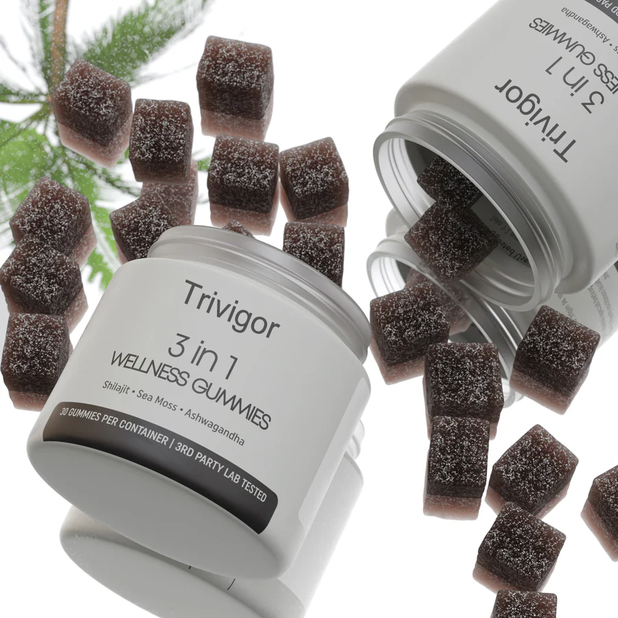 Trivigor 3-in-1 Wellness Gummies